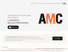 Tablet Screenshot of museologia.cat